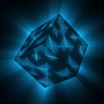 Macht des Unterbewusstseins – abstrakte, leuchtende Würfelform als Symbol für mentale Programmierung, innere Strukturen, Gedankenmuster und die verborgene Kraft des Unterbewusstseins