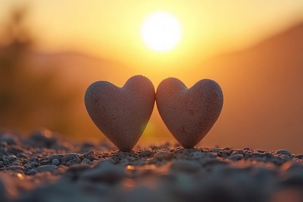 Stress Herz – Symbolbild für die Verbindung zwischen Stress, Emotionen und Herzgesundheit